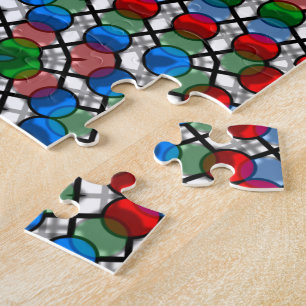 Puzzle Patrón de canicas de mandala