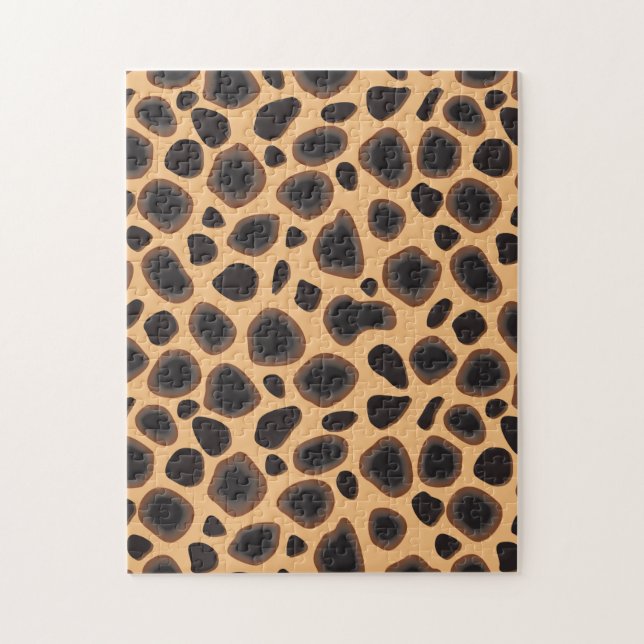 Puzzle Patrón de Cheetah (Vertical)