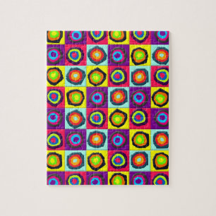 Puzzle Patrón de Círculos Coloridos