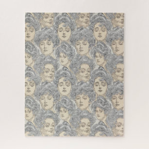 Puzzle Patrón de cosecha de mujeres victorianas de chicas