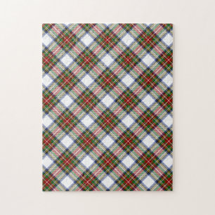 Puzzle Patrón de Cuadros Tartán del Clan Stewart Royal Dr