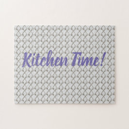 Puzzle Patrón de cuchara de sabores y cocina para cociner