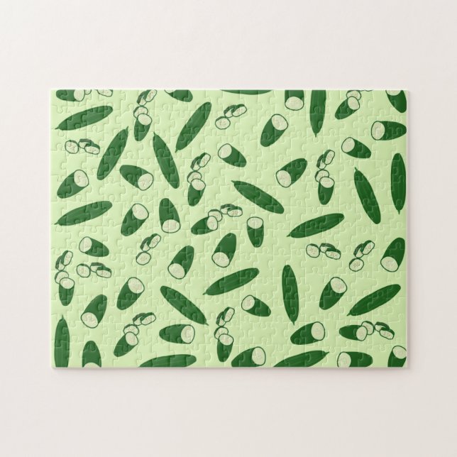 Puzzle Patrón de Cucumber (Horizontal)