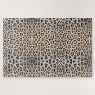 Puzzle Patrón de estampado animal de piel de leopardo gue