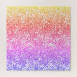 Puzzle Patrón de flores de cosecha