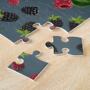 Puzzle Patrón de frambuesa 2