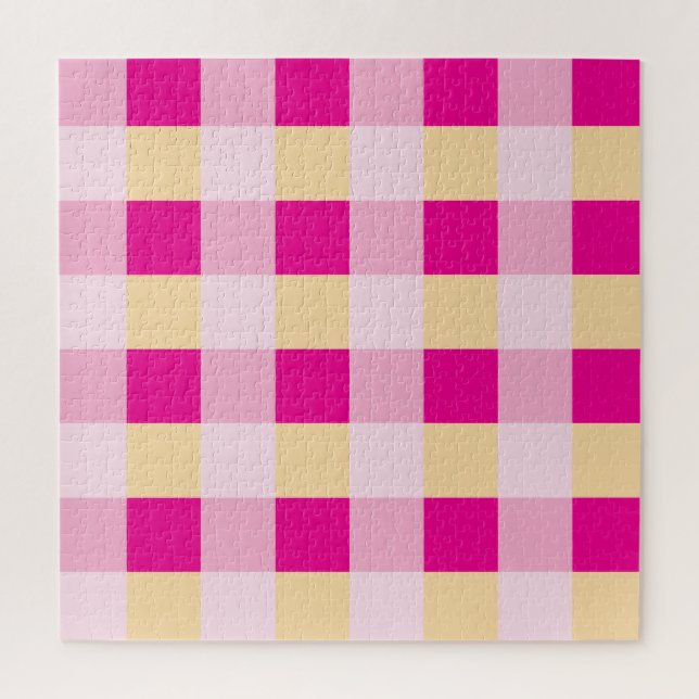 Puzzle Patrón de Gingham (Vertical)