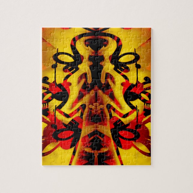 Puzzle Patrón de graffiti colorido (Vertical)