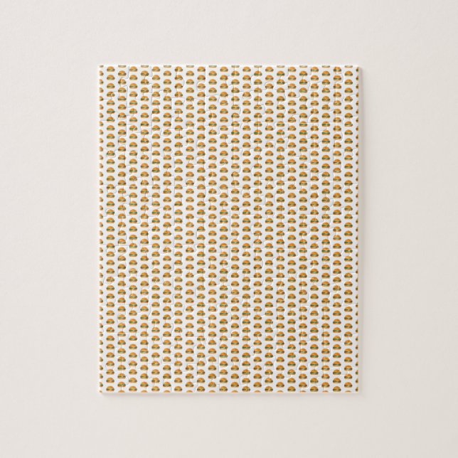 Puzzle patrón de hamburguesa (Vertical)