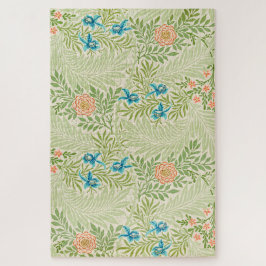Puzzle Patrón de larkspur (por William Morris)