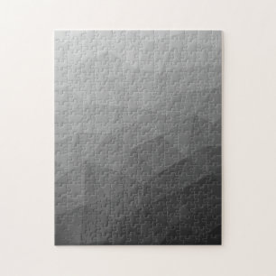 Puzzle Patrón de malla geométrica con gradiente gris clar