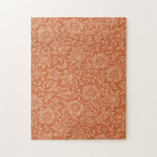 Puzzle Patrón de Malva de William Morris: Floral Terracot