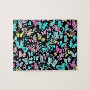 Puzzle Patrón de mariposa