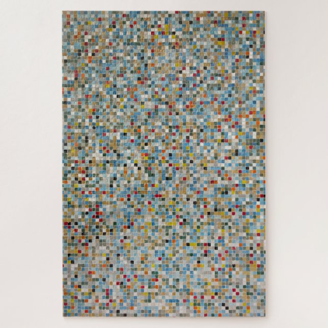 Puzzle Patrón de mosaico cuadrado multicolor (foto) (Vertical)