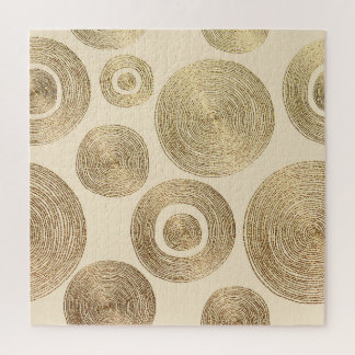 Puzzle Patrón de oro: diseño lujoso abstracto brillante