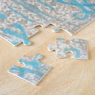Puzzle Patrón de pared de graffitis decorativa en el curr