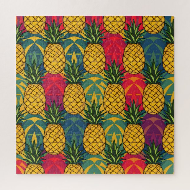 Puzzle Patrón de Piña  (Vertical)