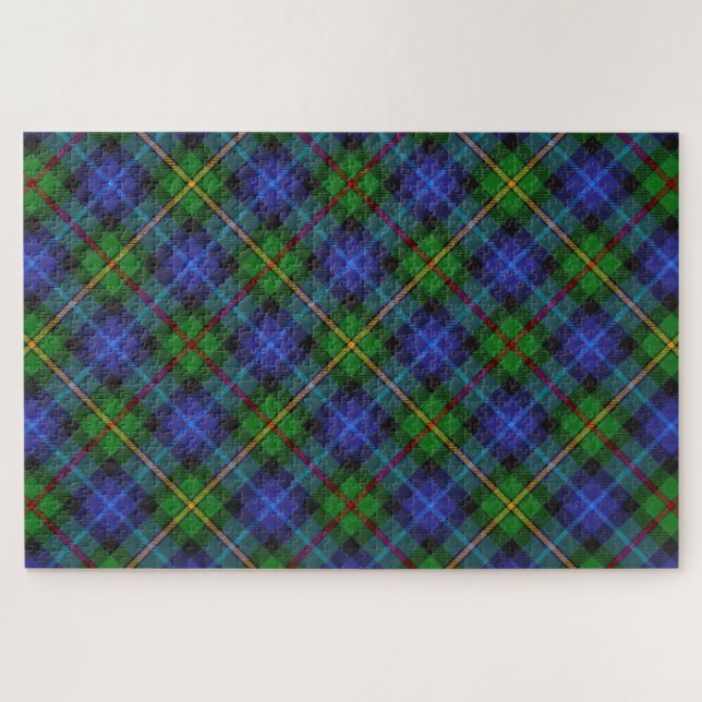 Puzzle Patrón de placas Smith Tartan (Horizontal)