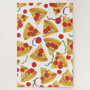 Puzzle Patrón de rebanada de pizza