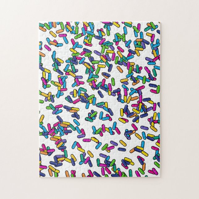 Puzzle Patrón de rociadores dispersos (Vertical)