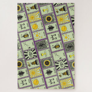 Puzzle Patrón de tarjetas Tarot