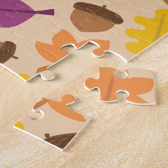 PUZZLE PATRÓN DE TEMPORADA DE AUTUM (Lado)
