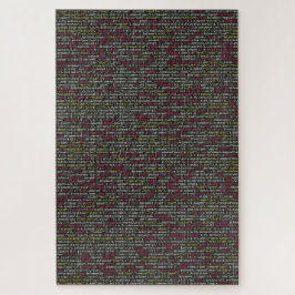 Puzzle Patrón de terminal del desarrollador