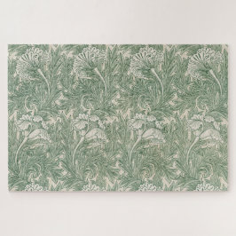 Puzzle Patrón de tulipanes (por William Morris)