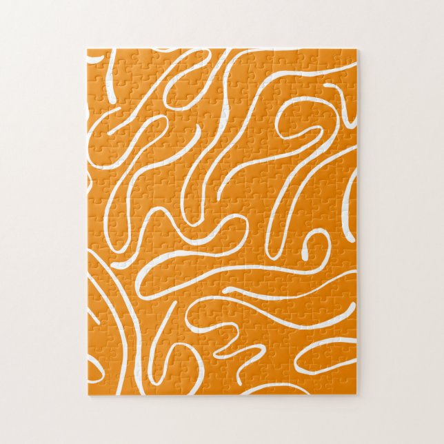 Puzzle Patrón de vibraciones abstractas (Vertical)