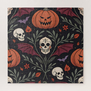 Puzzle Patrón de vibraciones de Halloween