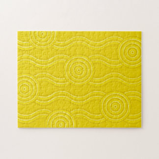 Puzzle Patrón del río Dreamtime Australiano