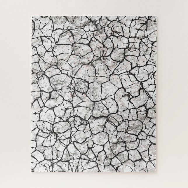Puzzle Patrón Digital de Mármol Agrietado (Vertical)