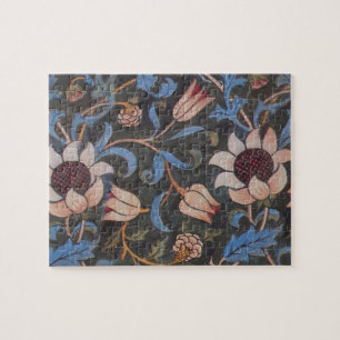 Puzzle Patrón Evenlode de William Morris: Vintage Malhumo