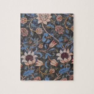 Puzzle Patrón Evenlode de William Morris: Vintage Malhumo