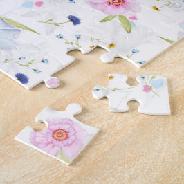 Puzzle Patrón floral de bonito