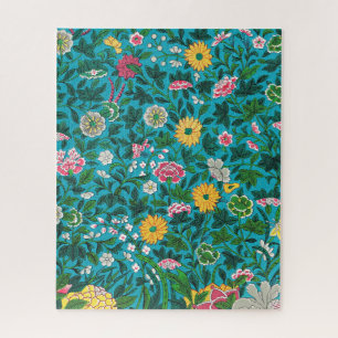 Puzzle Patrón floral ornamental