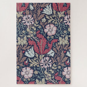 Puzzle Patrón floral vintage, William Morris