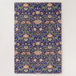 Puzzle Patrón floral vintage, William Morris<br><div class="desc">William Morris (24 de marzo de 1834 a 3 de octubre de 1896) fue un diseñador textil, poeta, novelista, traductor y activista socialista británico asociado al Movimiento de Artes y Artesanías Británicas. Fue uno de los principales contribuyentes al resurgimiento de las artes textiles tradicionales británicas y de los métodos de...</div>