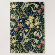 Patrón floral William Morris Golden Lily