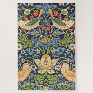 Puzzle Patrón floral William Morris Strawberry Thief