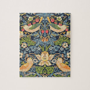 Puzzle Patrón floral William Morris Strawberry Thief