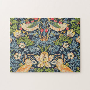 Puzzle Patrón floral William Morris Strawberry Thief
