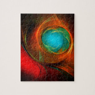 Puzzle Patrón Guay de Bella Artes de resumen moderno de o