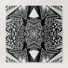 Puzzle Patrón inspirado en la moda B Y W Runway