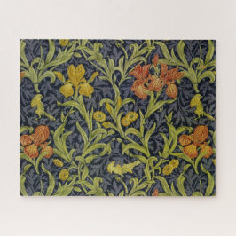 Puzzle Patrón Iris (de William Morris)