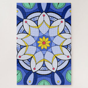 Puzzle Patrón Mandala 01