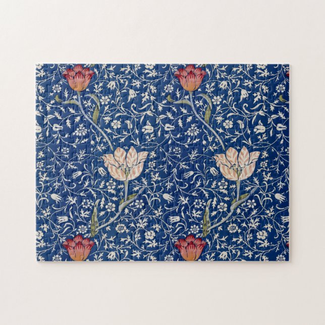 Puzzle Patrón Medway de William Morris (Horizontal)