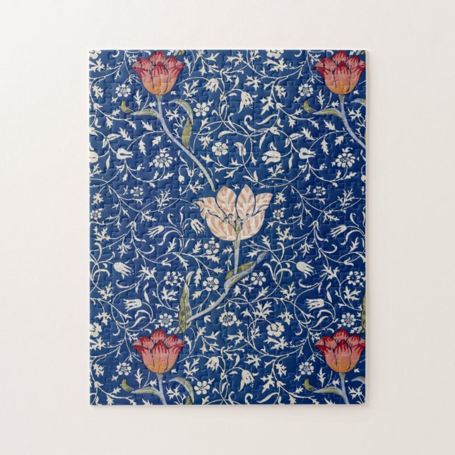 Puzzle Patrón Medway de William Morris (Vertical)