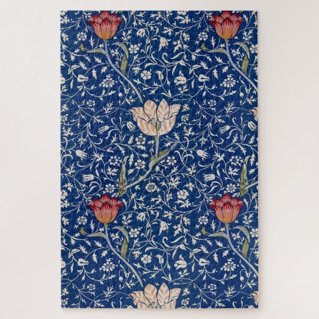 Puzzle Patrón Medway de William Morris (Vertical)
