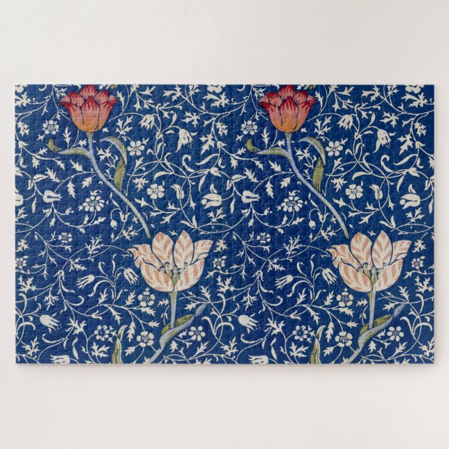 Puzzle Patrón Medway de William Morris (Horizontal)